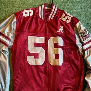 Red and Silver reversible Alabama Jacket